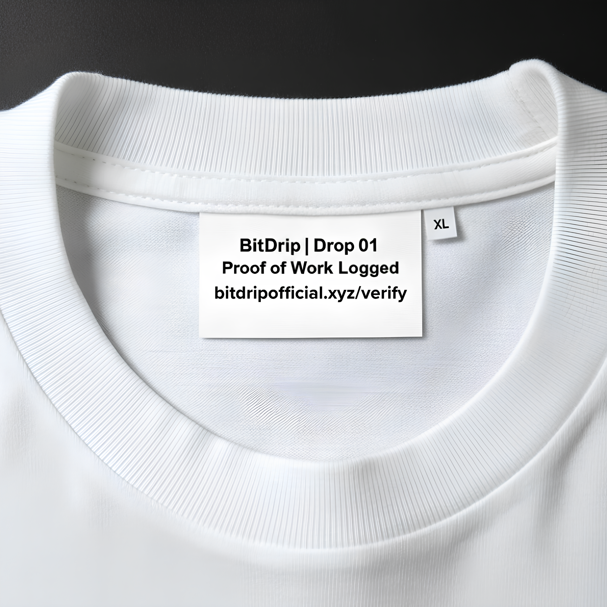 Genesis Timestamp Tee — Drop 01